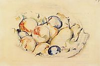 Fruits, c.1885, cezanne