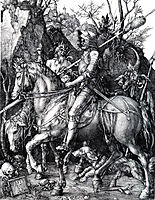 The Knight, Death and the Devil, 1513, durer