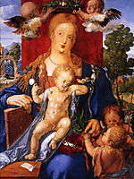 Madonna with the Siskin, 1506, durer