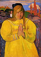 Young Christian Girl, gauguin