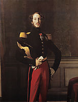 Portrait of Ferdinand-Philippe, Duke of Orleans, 1842, ingres
