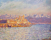 The Bay of Antibes, 1888, monet