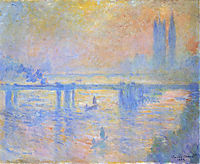 Charing Cross Bridge, 1902, monet