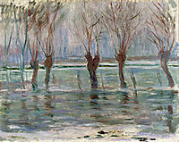 Flood Waters, 1896, monet