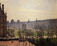 The Carrousel, Autumn, Morning, 1899, pissarro