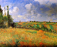 Fields, 1877, pissarro