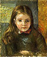 Portrait of Georges, c.1880, pissarro