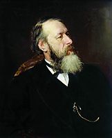 Portrait of the Art Critic Vladimir Stasov, 1873, repin