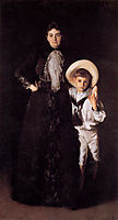 Mrs. Edward L. Davis and Her Son Livingston, 1890, sargent