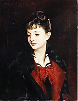 Portrait of Mademoiselle Suzanne Poirson, 1884, sargent