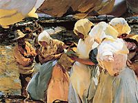 Valencian Fishwives, 1903, sorolla