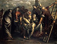 The Deposition, 1559, tintoretto