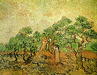 Olive Picking , 1889, vangogh