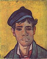 Portrait of Armand Roulin, the eldest son, 1888, vangogh